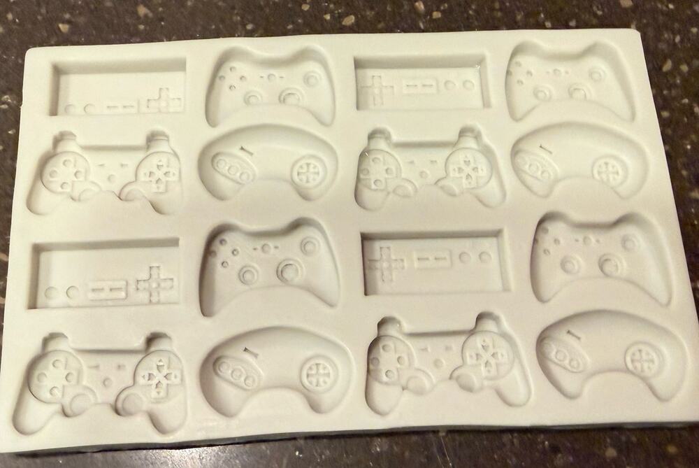 Game Controller Silicone Molds, Fondant Molds, Chocolate Candy Handmade Soap Ice